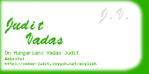 judit vadas business card
